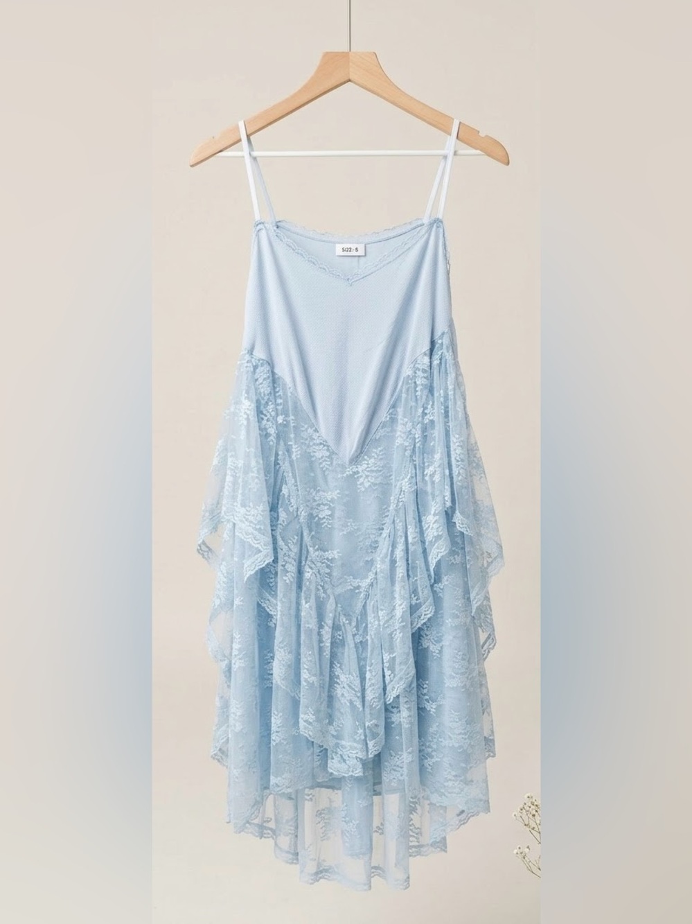 free People Lace Slip Dress XS